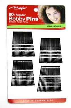 MAGIC COLLECTION 1 3/4 Inch 80pcs Bobby Pins, sareya beauty supply store in calgary